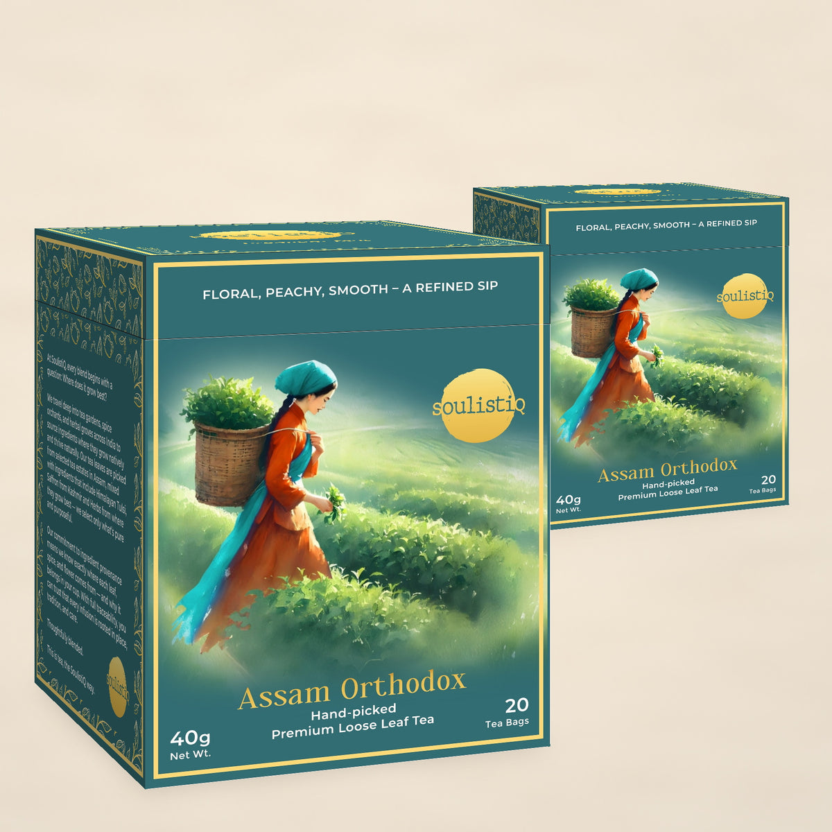 SoulistiQ Assam Orthodox — pack front
