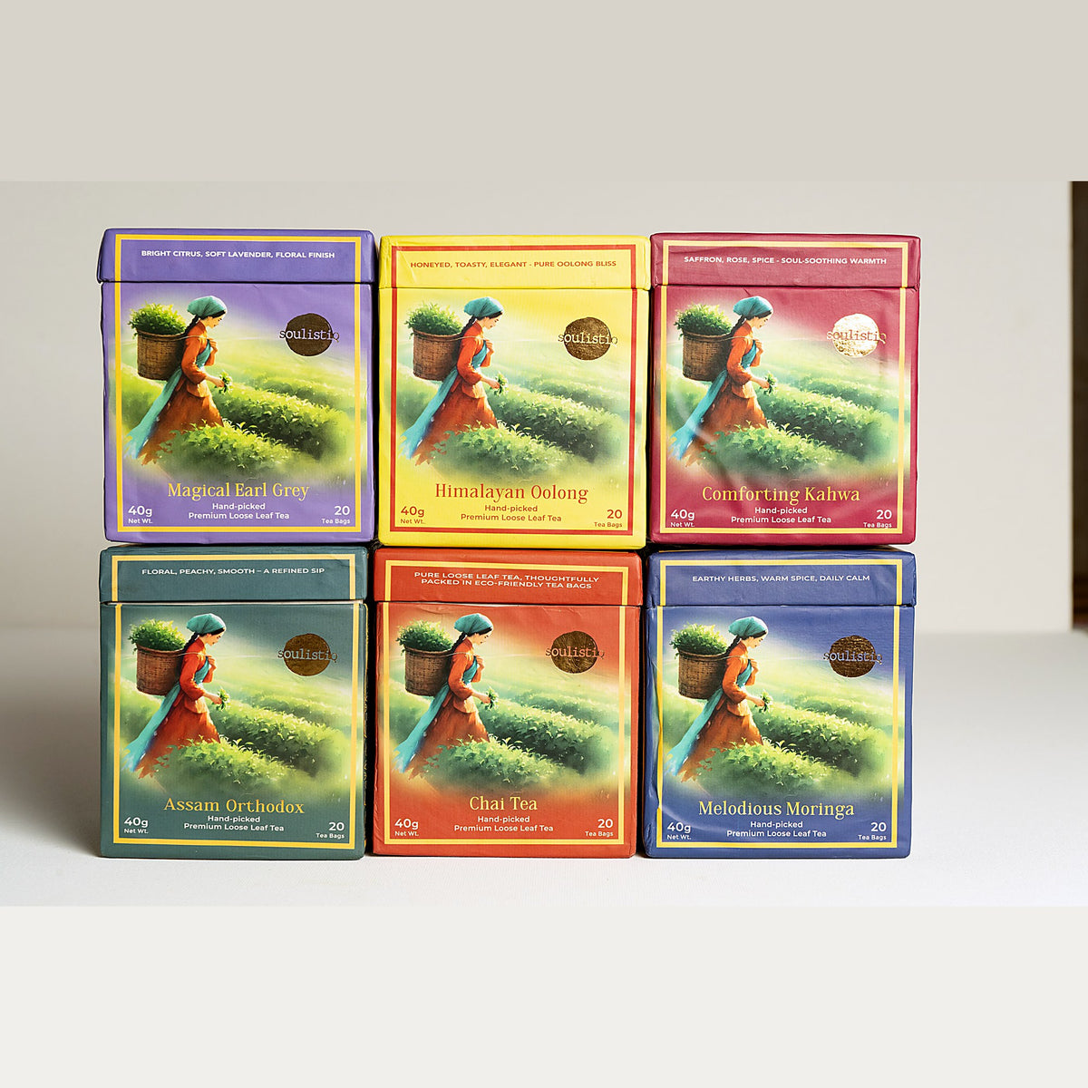 SoulistiQ — all six teas