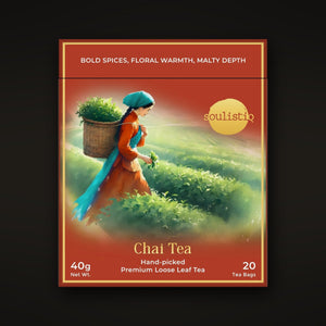 Chai loose leaf tea bags, pack
