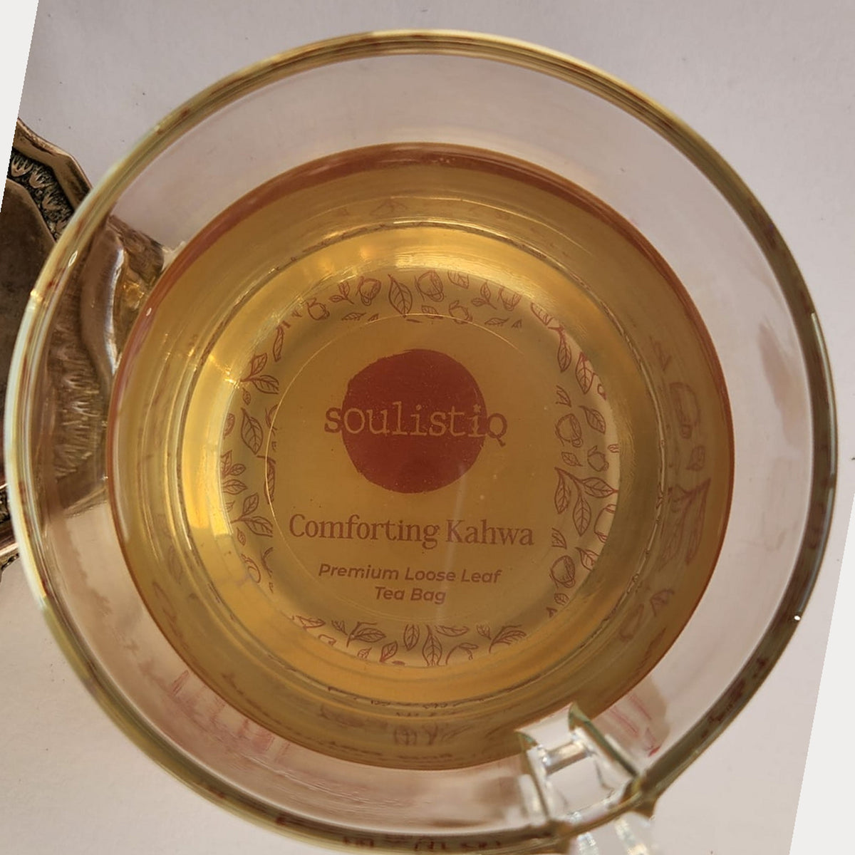 SoulistiQ Comforting Kahwa — brewed cup
