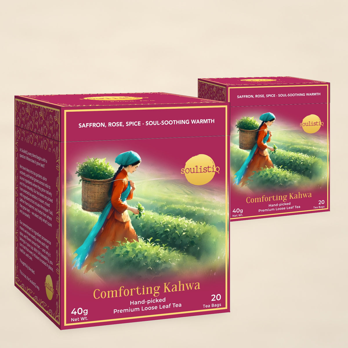 SoulistiQ Comforting Kahwa — pack front